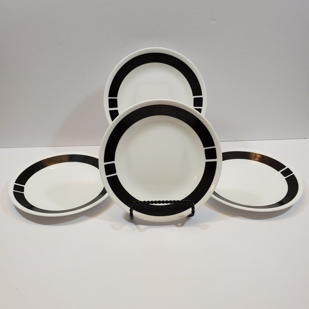 Corelle Urban Black Bread Salad Plates